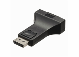 NEDIS adaptér DisplayPort/ zástrčka DisplayPort - zásuvka DVI-I 24+5p/ černý/ blistr