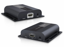 PREMIUMCORD HDMI extender na 120m přes LAN, over IP, HDBitT