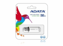 ADATA Flash Disk 32GB C906, USB 2.0 Classic, bílá