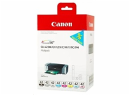 Canon CARTRIDGE CLI-42 BK/GY/LGY/C/PC/M/PM/Y MULTI-PACK 8ks pro PIXMA PRO-100, PRO-100S