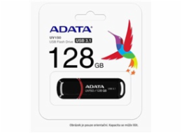 ADATA Flash Disk 32GB UV150, USB 3.1 Dash Drive (R:90/W:20 MB/s) černá