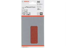 Bosch brusny list C 430 drevo + lak 93x186MM zrnitost 80 10 ks