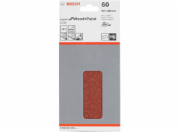 Bosch brusny list C 430 drevo + lak 93x186MM zrnitost 60 10 ks