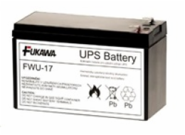 Baterie - FUKAWA FWU-17 náhradní baterie za RBC17 (12V/9Ah), životnost 5let