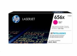 HP 656X - Vysoká výtěžnost - purpurová - originální - LaserJet - kazeta s barvivem (CF463X) - pro Color LaserJet Enterprise M652dn, M652n, M653dh, M653dn, M653x