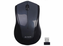 A4tech G3-400N , V-Track, bezdrátová optická myš, 2.4GHz, 10m dosah, šedo-černá