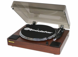 Gramofon Roadstar, TT-260SPK, dřevěný, styl vintage, 24 W