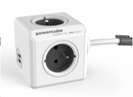 Allocacoc PowerCube Extended USB Grey (1,5m)