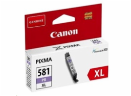 Canon CLI-581PB XL - 8.3 ml - velikost XL - fotografická modrá - originální - inkoustový zásobník - pro PIXMA TR8550, TS6351, TS705, TS8250, TS8251, TS8252, TS8350, TS8351, TS8352, TS9155