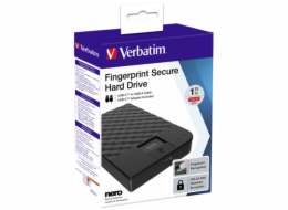 Verbatim Fingerprint Secure  1TB USB 3.1 Gen 1 USB-C 2,5