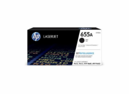 HP 655A Black Original LaserJet Toner Cartridge (CF450A) (12,500 pages)