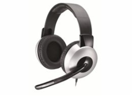 GENIUS headset - HS-05A (stereo sluchátka + mikrofon), svinovací kabel