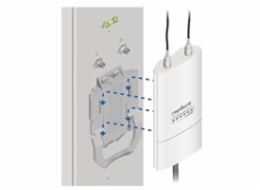 UBNT airMAX Sector Antenna AM-2G16-90 [sektorová MIMO anténa, 2.4GHz, 16dBi, 90°, Rocket kit]