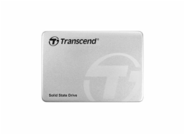 TRANSCEND SSD370S 128GB SSD disk 2.5   SATA III 6Gb/s, MLC, Aluminium casing, 560MB/s R, 460MB/s W, stříbrný