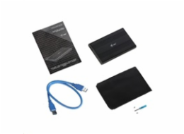 iTec USB 3.0 MySafe AluBasic Advance rámeček na externí pevný disk 6.4 cm / 2.5" pro SATA I/II/III HDD SSD, hliníková k