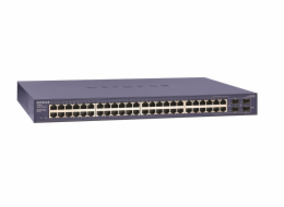 Netgear 48xGbE, 4xSFP shared, SMART SWITCH, static routing, IPv6, LAGs