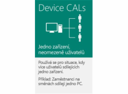 Microsoft OEM Windows Server CAL 2016 CZ R18-05206 MS OEM Windows Server CAL 2016 EN 1pk 5 Device CAL