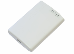 MikroTik RouterBOARD PowerBox, 650MHz CPU, 64MB RAM, 5x LAN, PoE IN/OUT, vč. L4 licence