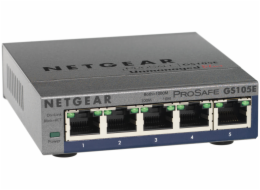 Netgear ProSafe PLUS SWITCH, 5xGbE