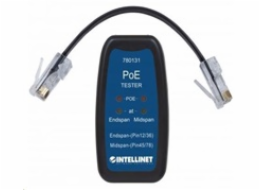 Intellinet PoE+ Tester, Power over Ethernet Test Tool, IEEE802.3af, IEEE802.3at
