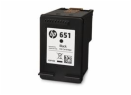 HP 651 Black Original Ink Advantage Cartridge, C2P10AE (600 pages)