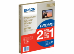 Epson C13S042169 paper A4 - 255g/m2 - 2x15sheets - photo premium glossy (2 for 1 PROMO)