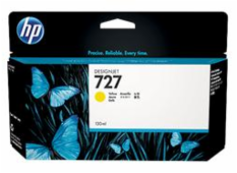 HP 727 Yellow Ink Cart, 130 ml, B3P21A