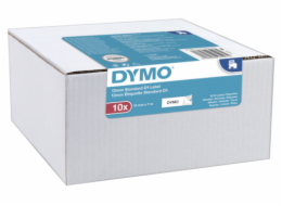 Dymo D1 ORIGINAL Schriftband VORTEILSPACK schwarz auf weiß, 12mm x 7m