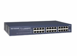 Netgear 24 x 10/100/1000 Ethernet Switch Rack-mountable