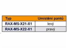 Pant Triton nasazovací (levý) pro stojanové rozvaděče nosnost pantu 15kg