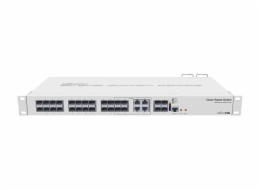 MikroTik Cloud Router Switch CRS328-4C-20S-4S+RM, 800MHz CPU,512MB RAM, 20x SFP, 4x SFP+, 4x LAN combo, vč. L5