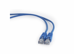 GEMBIRD kabel patchcord Cat5e UTP 1m, modrý