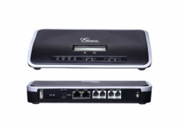 Grandstream UCM6202   IP PBX - IP pobočková ústředna, 2xFXO, 2FXS, 2xRJ-45, router mode, USB, SD-card, PoE+