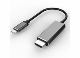 PREMIUMCORD Kabel USB3.1 typ-C na HDMI, 1,8m rozlišení obrazu 4K*2K@60Hz Aluminium