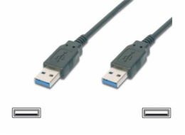 PremiumCord Kabel USB 3.0 Super-speed 5Gbps A-A, 9pin, 3m