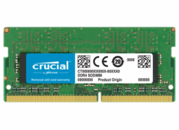 Crucial 8GB DDR4 2666 MT/s CL19 PC4-21300 SODIMM 260pin pro Mac