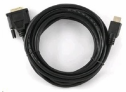 GEMBIRD Kabel HDMI - DVI 4,5m (M/M, DVI-D, Single Link, zlacené kontakty, stíněný)