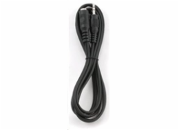 Kabel prodloužovací jack 3,5mm M/F, 1,5-2 m audio