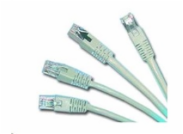 GEMBIRD kabel patchcord Cat5e stíněný FTP 10m, šedý