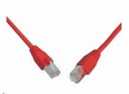 SOLARIX patch kabel CAT5E SFTP PVC 3m červený
