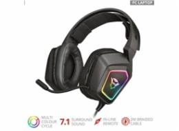 TRUST Sluchátka s mikrofonem GXT 450 Blizz RGB 7.1 Surround Gaming Headset