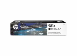 HP 981A - 106 ml - černá - originální - PageWide - inkoustová cartridge - pro PageWide Enterprise Color MFP 586; PageWide Managed Color E55650