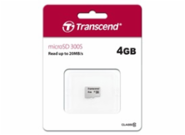 Transcend microSDHC 300S     4GB Class 10