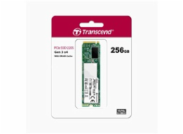 Transcend MTE220S 256GB, TS256GMTE220S TRANSCEND SSD 220S 256GB, M.2 2280, PCIe Gen3x4, NVMe, M-Key, 3D TLC, with Dram