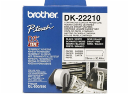 BROTHER DK-22210 papírová role 29mm x 30,48m bílá