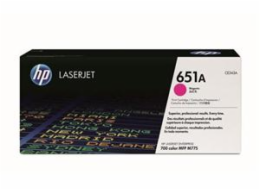 HP 651A Magenta LJ Toner Cart, CE343A (16,000 pages)