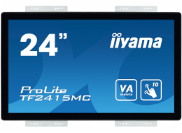 24" iiyama TF2415MC-B2: VA, FullHD, capacitive, 10P, 350cd/m2, VGA, DP, HDMI, černý