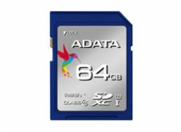 ADATA SDXC karta 64GB UHS-I Class 10, Premier