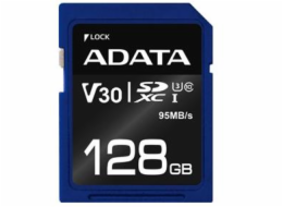 ADATA SDXC karta 128GB Premier Pro UHS-I U3 Class10 V30S 95/60MB/s