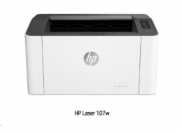 HP Laser 107w 4ZB78A (A4, 20str/min, USB, WiFi) - nástupce M2026W